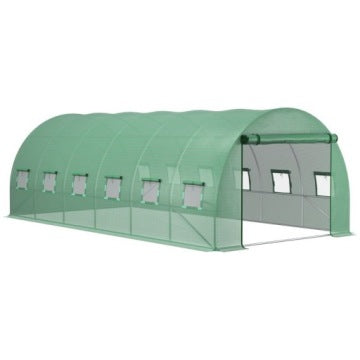 Zielona folia PE do szklarni 6 x 3 x 2 m z ochroną UV