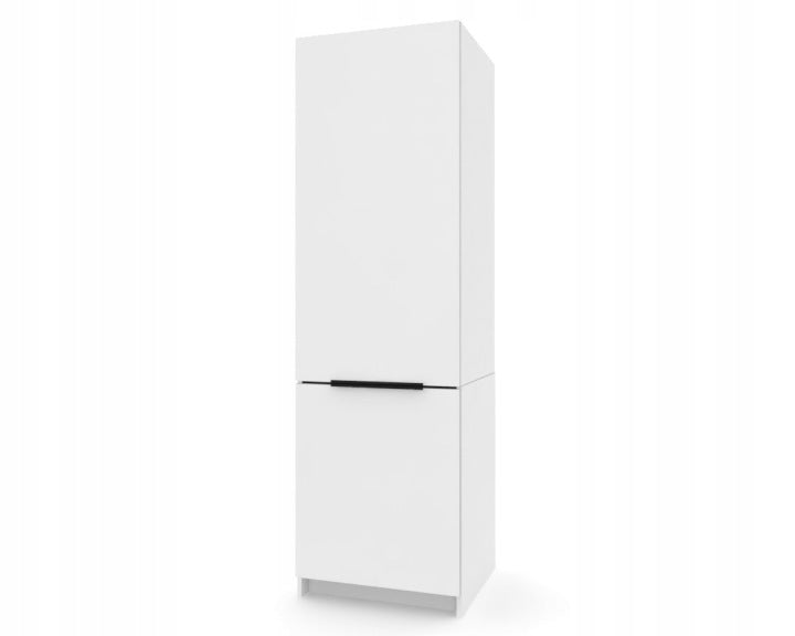 Wysoki biały słupek kuchenny KIRA 60 x 200 cm