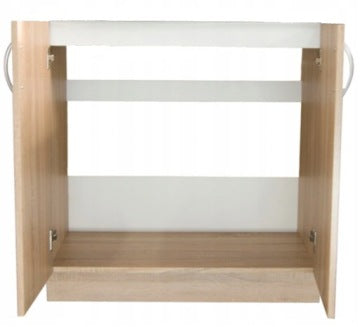 Szafka kuchenna stojąca pod zlew 80 cm w kolorze dąb